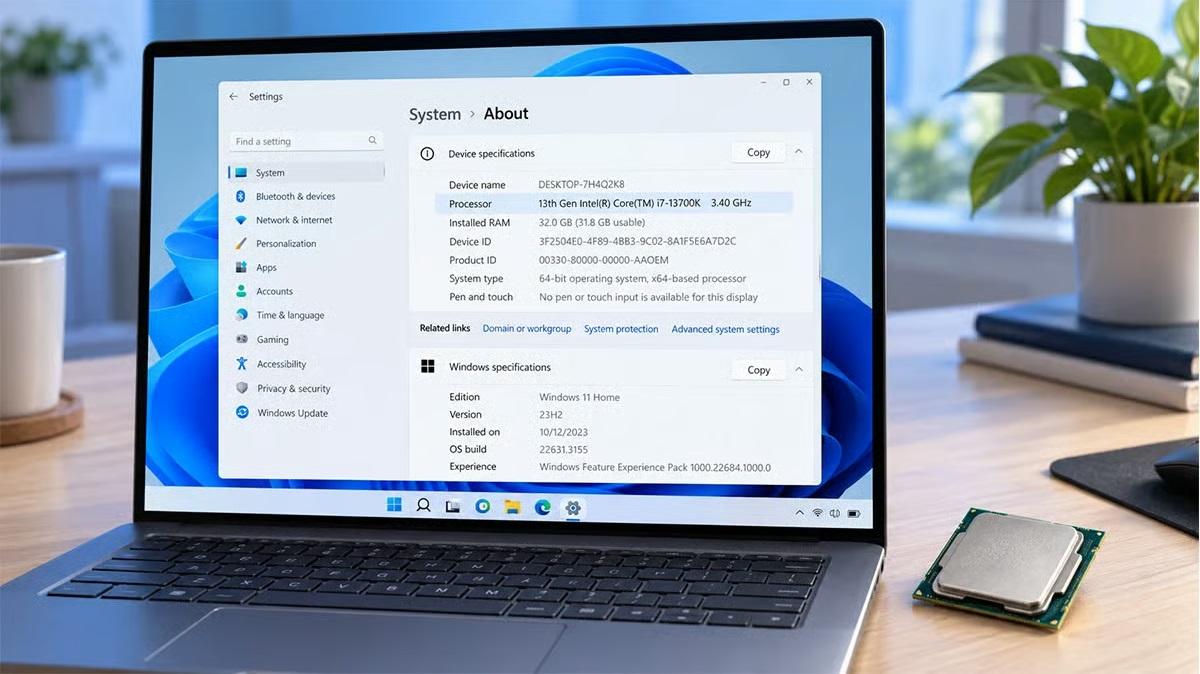 Как узнать название и производительность процессора в Windows 11 и когда следует его обновлять